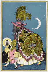 Illustration für "Rogues In Porcelain", Eine Sammlung von Gedichten aus dem 18. Jahrhundert