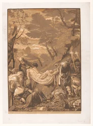 Grablegung (Serie: Kunstwerke von venezianischen Meistern)
