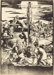 Die Kreuzigung [Mittelplatte]