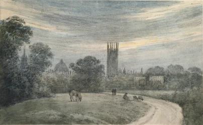 Der Eingang nach Oxford von London, aus der Erinnerung