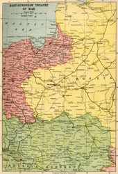 Osteuropäisches Kriegstheater, 1914-1918, um 1920