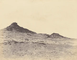 [Studien von Gelände in der Nähe von Gebel Abousir, zweite Katarakt]
