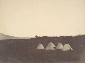 Zelte, Algerien, 1856