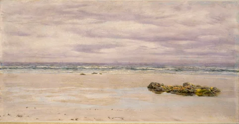 Kennack Sands, Cornwall, bei Ebbe, 1877