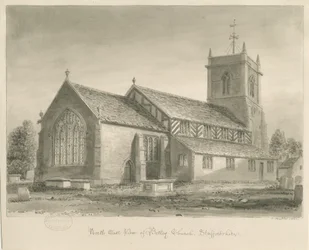 Betley Kirche (1840)