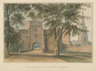 Huntingdonshire - Buckden Palace, 1800