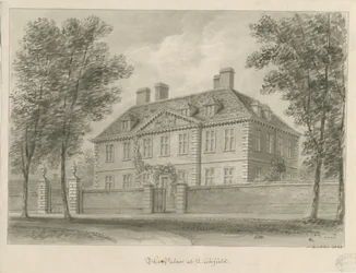 Lichfield - Bischofspalast in The Close