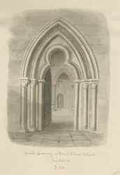 Lichfield - Südportal der St. Chad