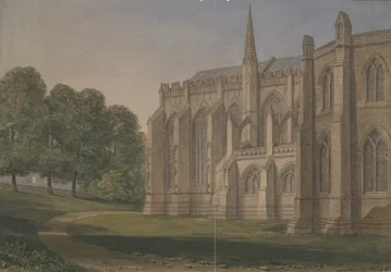 Lichfield Kathedrale - Nord-Nordwestansicht