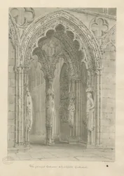 Lichfield Cathedral - Westportal