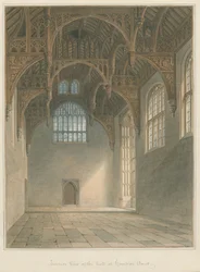 Hampton Court - Innenansicht der Halle