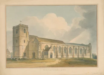 Oxfordshire - Dorchester Kirche, 1803