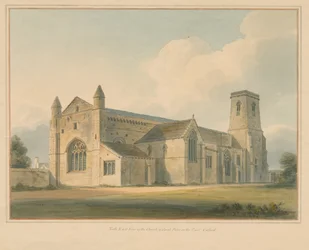 Oxfordshire - Oxford - St. Peter in the East Kirche, 1803