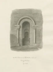 Rolleston Kirche - Südeingang
