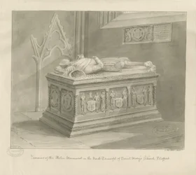 Stafford - Aston Monument in der St. Mary