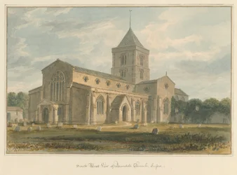 Sussex - Arundel Kirche, 1804