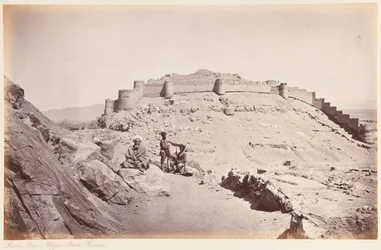 Südseite, Oberer Bala Hissar, Kabul, 1879