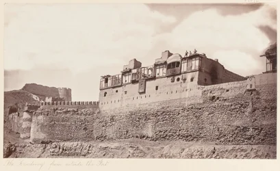 Die Residenz in Kabul, 1879
