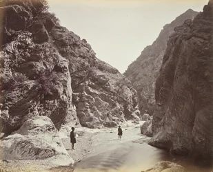 Das Ende der Schlucht, Blick zurück auf Ali Masjid