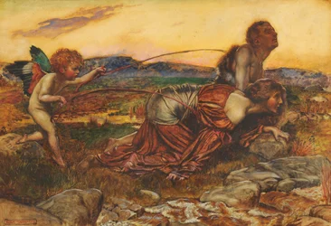 Amor treibt die Liebenden, 1913