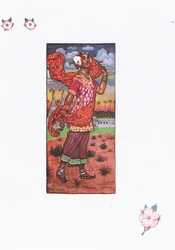 Valgovinds Lied im Frühling, Illustration aus The Garden of Kama (and other lyrics from India), 1920