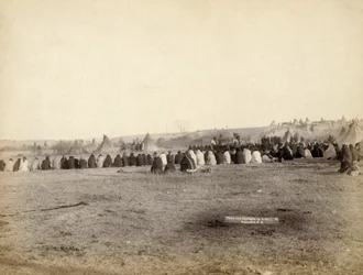 Indiankonzil im feindlichen Lager, 1891