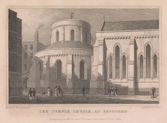 Die Temple Church nach der Restaurierung