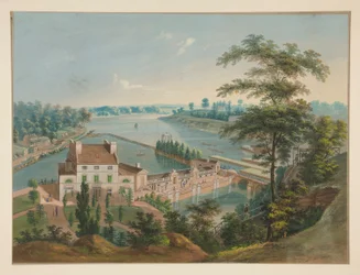 Wasserwerke im Fairmount Park, Philadelphia