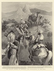 Die britische Mission nach Abessinien, die Schwierigkeiten des Weges