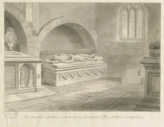 Innenraum der Draycott in the Moors Kirche