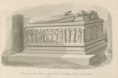 Penkridge Kirche - Grab von Edward Littleton