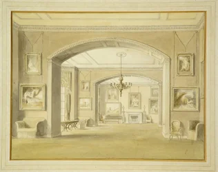 Bildergalerie im Tabley House, 1809