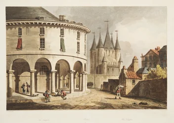 Der Tempel, Illustration aus Versailles, Paris und Saint Denis, veröffentlicht 1805
