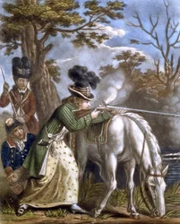 Die Damen-Schießpony