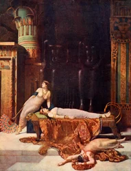 Der Tod Kleopatras, 1890.