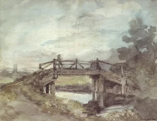 Eine Brücke über den Stour