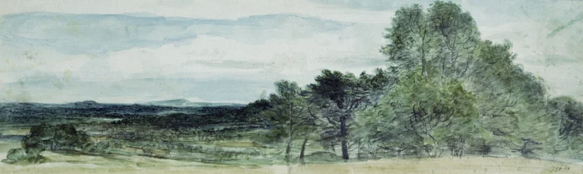 Eine Ansicht in Hursley, Hampshire, 1804