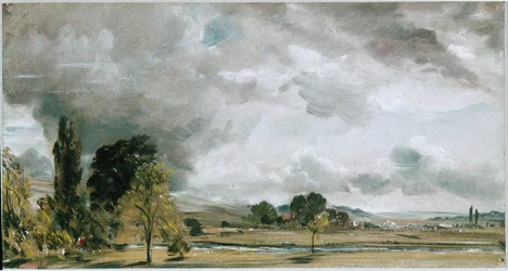 Ansicht von Salisbury, aus der Bibliothek von Archidiakon Fishers Haus