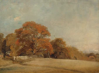 Herbstlandschaft bei East Bergholt, ca. 1805-08