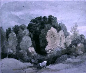 Rinder am Waldrand, ca. 1805