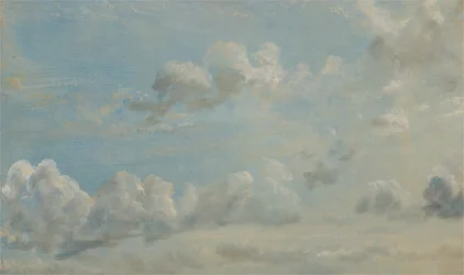 Wolkenstudie, 1822