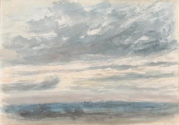 Wolkenstudie, 1830-35