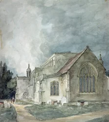 Kirche von East Bergholt, ca. 1805-11
