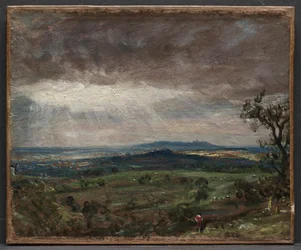 Hampstead Heath, Blick auf Harrow, ca. 1821
