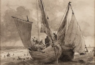 Lugger und Hog-Boot, Brighton