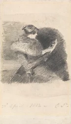 Mary Constable beim Lesen