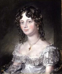 Porträt von Mrs. Mary Fisher, Ehefrau von John Fisher, Erzdiakon von Berkshire, 1816