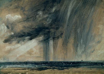 Regenschauer über dem Meer, ca. 1824-28