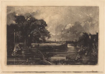 Der Fluss Stour, Suffolk