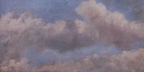Studie von Wolken, ca. 1821